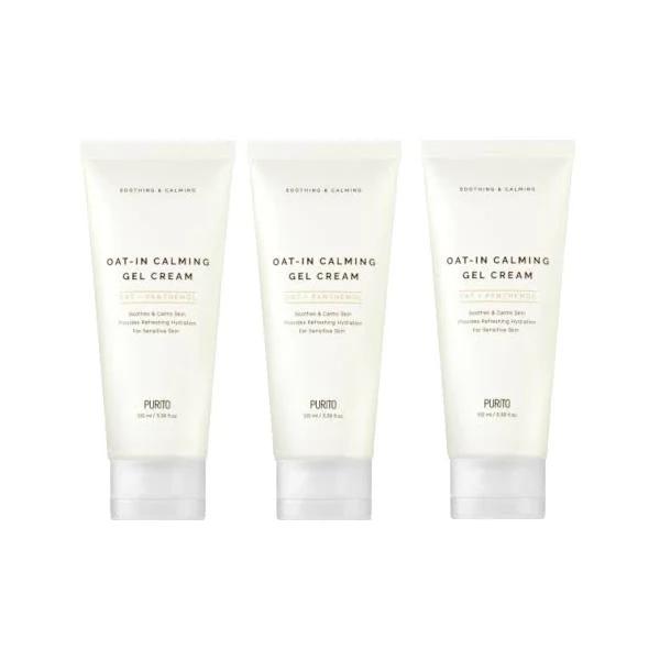 PURITO - Oat-in Calming Gel Cream - 100ml (3ea) Set