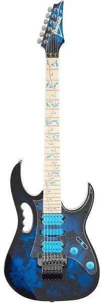 Ibanez JEM77P BFP Steve Vai Signature Guitar - Blue Floral Pattern