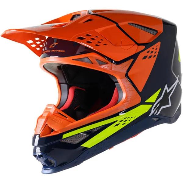 Alpinestars Supertech M8 Factory Helmet Orange