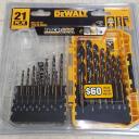 DeWalt Black and Gold Drill Bit Set (21-Piece) DWA1181