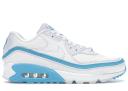 Nike Air Max 90 Undefeated White Blue Fury