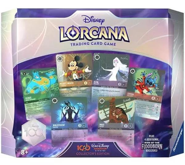 Disney Lorcana TCG: Rise of The Floodborn D100 Collector's Edition Gift Set