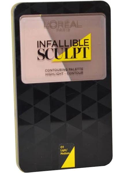 L'Oreal Paris: Infallible Sculpt Contouring Palette Light/Medium