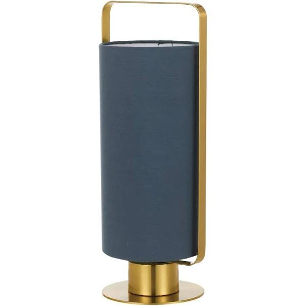 Telbix Orwel Table Lamp (Blue/Antique Gold)