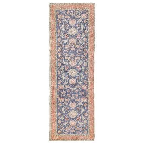 Night Multi-Colour Dalisay Floral Machine Washable Runner Size: 300 x 90cm - Pay with AfterPay or zipPay On Rugs