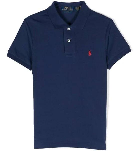 Ralph Lauren Kids - Logo-Embroidered Cotton Polo Shirt - Kids - Cotton - M - Blue