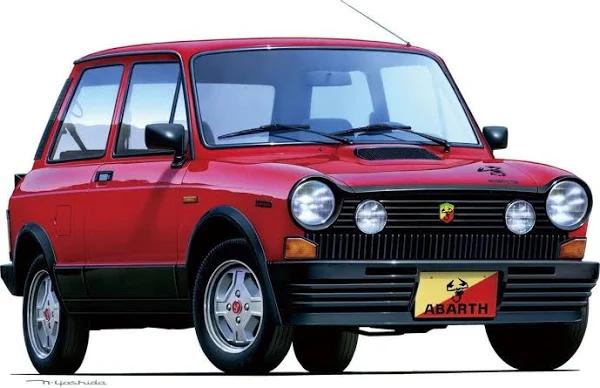 Fujimi 1/24 Autobianchi A112 Abarth Plastic Model Kit