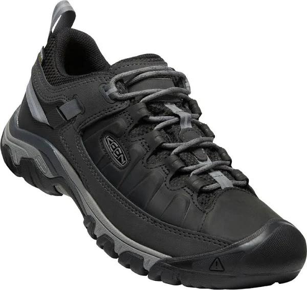 Keen Targhee III WP Men's Shoe US 10.5 Black Steel Grey