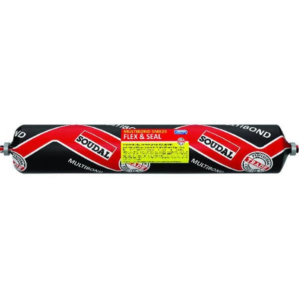 Soudal Multibond SMX25 Flex And Seal Sealant Dark Grey 600ml (130249)