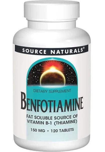 Source Naturals - Benfotiamine 150 MG - 120 Tablets