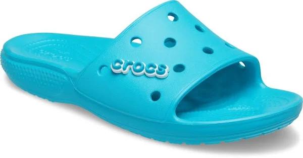 Crocs Classic Slide Flaps 206121 Ice Blue