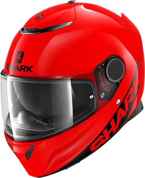 Shark Spartan 1.2 Blank Full Face Helmet Red XS