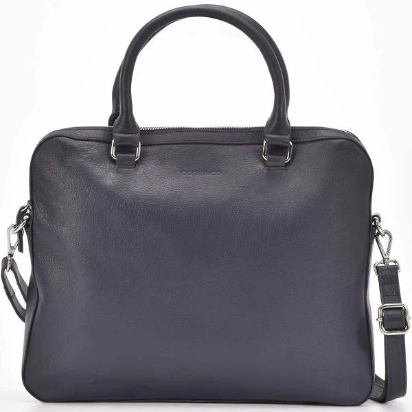 Cobb & Co - Women's Navy Laptop Bags - Stratton RFID Protective Leather Business Bag - Size One Size, Not Defined at The Iconic