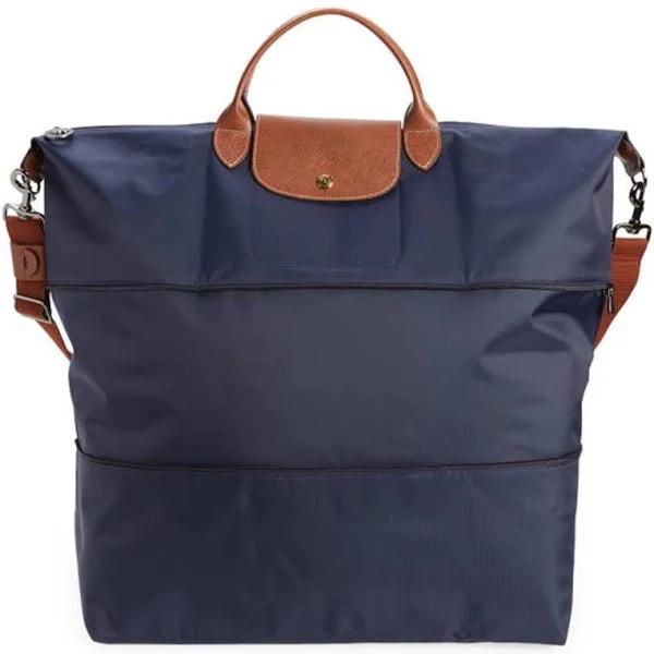 Longchamp Le Pliage 21-Inch Expandable Travel Bag Marine