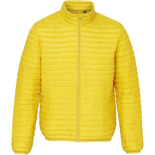 2786 Mens Tribe Fineline Padded Jacket Bright Yellow M