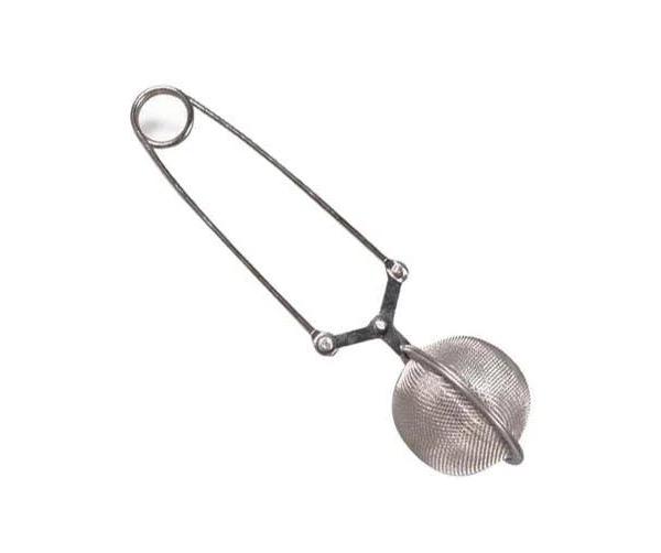 Spring Spoon Tea Mesh Ball Infuser Filter Teaspoon Squeeze Creative Strainer Metal Stainless Steel Handle Spoon