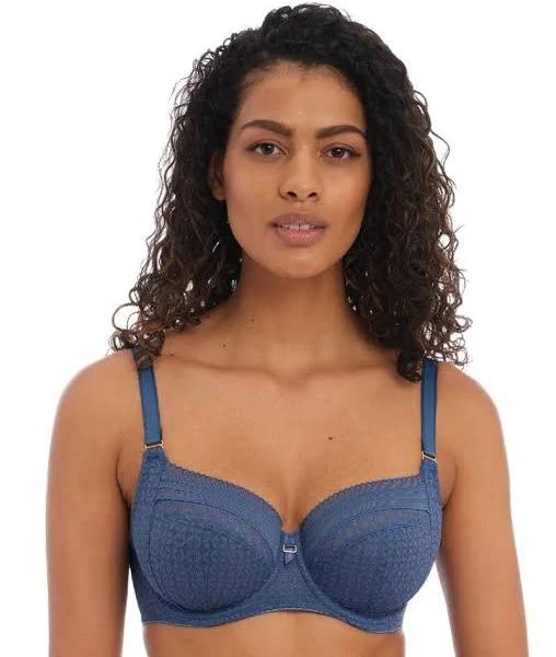 Freya Viva Underwired Side Support Bra - Vintage Denim 12GG