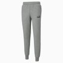 Puma Plus Essentials Small Logo trackies in Grey