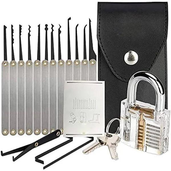 Security Practice Lock Picking Door Kit Set