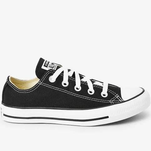 Converse Wide Fit Chuck Taylor All Star Ox Black Sneakers