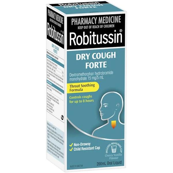 Robitussin Dry Cough Forte 200ml