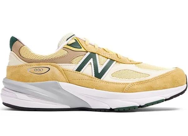 New Balance 990 Pale Yellow/Forest Green - Size 14 - Pale yellow/forest Green