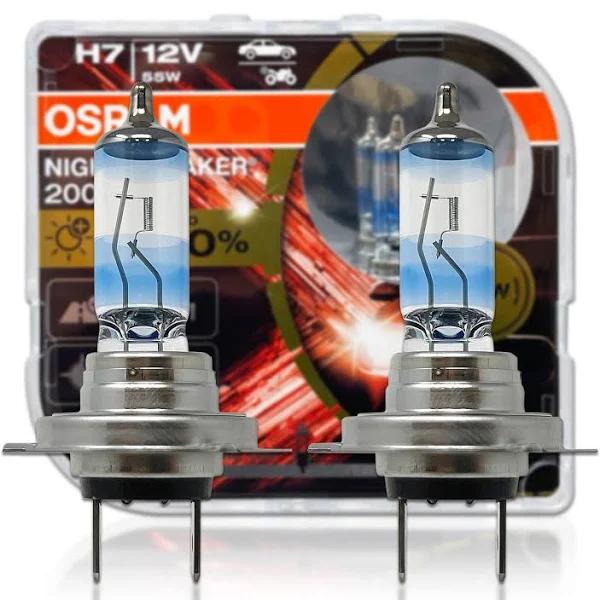 OSRAM Night Breaker 200 H7 (Twin) Headlight Bulbs