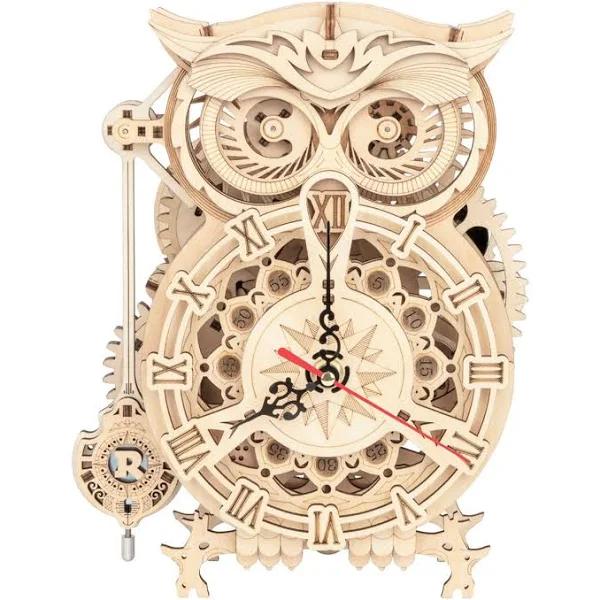 Robotime Mechanical Owl Clock