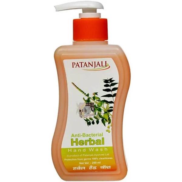 Patanjali Herbal Anti Bacterial Hand Wash - 250 ml