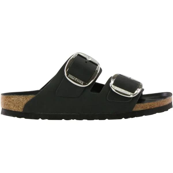 Arizona Big Buckle Black Oiled Leather Narrow / 43