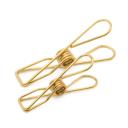 Morgan & Taylor Small & Large Stainless Steel Pegs 40 Pack in Gold