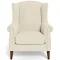 Classic Wing Fabric Armchair Ivory by Freedom