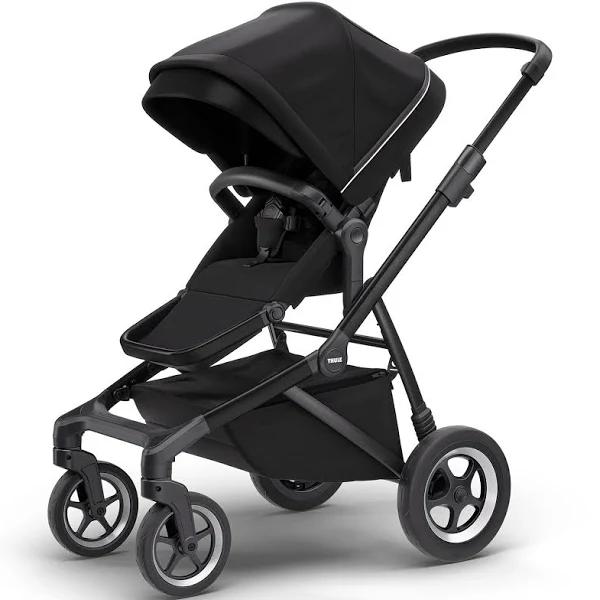 Thule Sleek City Stroller Midnight Black On Black