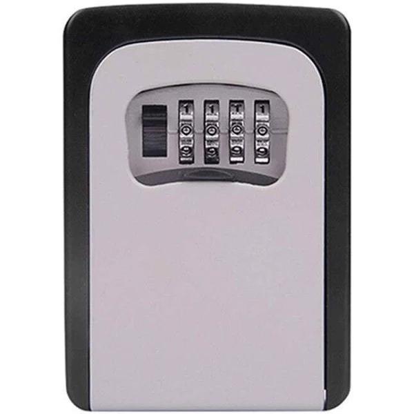 Key Safes 4 Digit Storage Box Home Car Outdoor Lock Combination Password Padlock Security