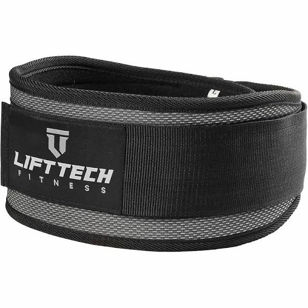 Lifttech Fitness 12.7cm Foam Weightlifting/Gym Waist Belt Back Support M Black