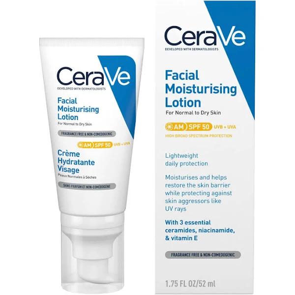 CeraVe Facial Moisturising Lotion SPF50 52ml