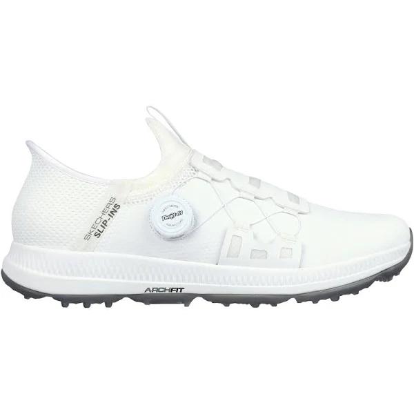 Skechers Mens Go Golf Elite 5 Slip in Golf Shoes - White