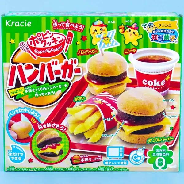 Kracie Japanese Foods Popin' Cookin Hamburger DIY Candy Kit