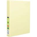 J.Burrows Pp Binder A4 2 D-Ring 25mm Lemon