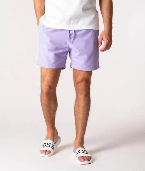 Carhartt WIP Chase Swim Shorts S / Purple / Arrenga/Gold