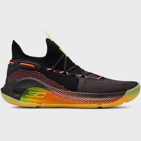 Under Armour Curry 6 'Fox Theater' Sneakers | Orange | Men's Size 8.5