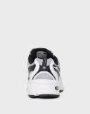 New Balance White & Black 530 Sneakers