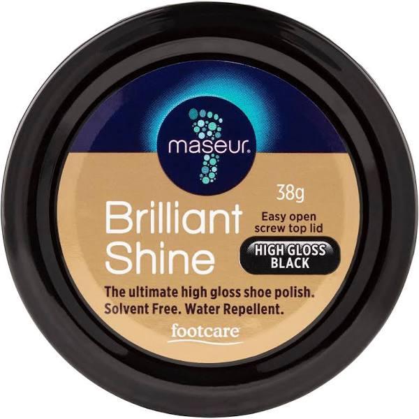 Footcare Brilliant Shine Shoe Polish - Black