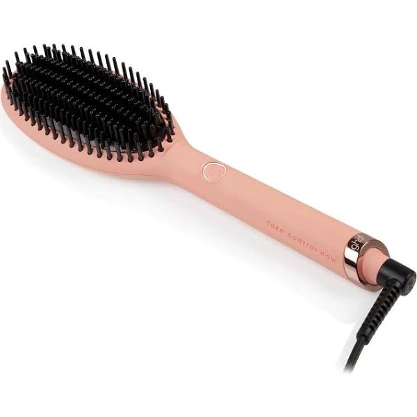 ghd Glide Hot Brush in Pink Peach