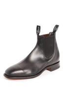 R.M. Williams Black Craftsman Chelsea Boots