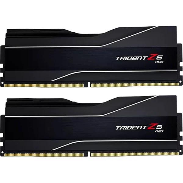 G.Skill Trident Z5 Neo 32GB DDR5 Desktop RAM Kit 2x 16GB - 6000MT/s - CL36 - 1.35V - 36-36-36-96 - AMD Expo Optimized [F5-6000J3636F16GX2-TZ5N]