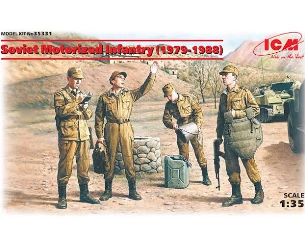 ICM 1/35 Soviet Motorized Infantry (1979-1988) 35331 Plastic Model Kit