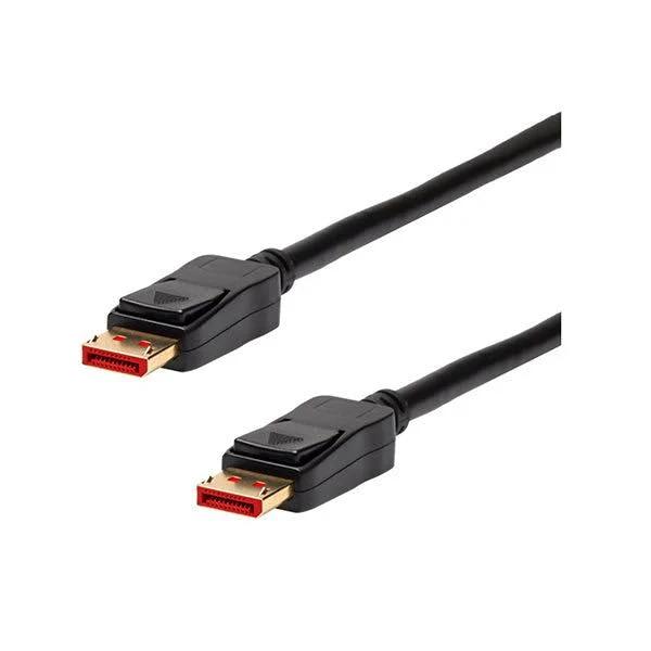 DisplayPort V1 Cable Male to Male 8K at 60Hz Black