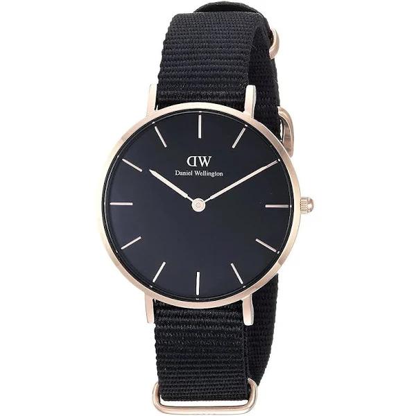 Daniel Wellington Petite Cornwall Black 32mm