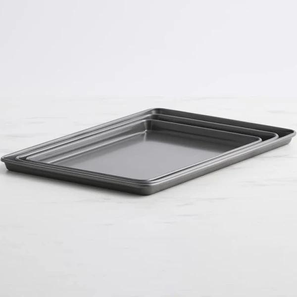 Kitchen Pro Bakewell Non Stick Baking Tray Set 3 Piece